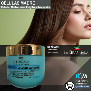 MÁSCARA 335gr. Células Madre La Brasiliana Premium CodCelPre