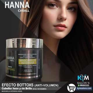 Mascarilla 400gr. Hanna Caball Efecto Bottoxs Anti Frizz CodHanneb