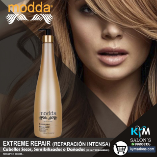 Shampoo 1000ml. Cabellos Dañados - Extreme Repair Modda CodRepEX