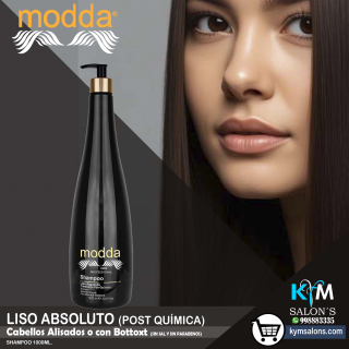 Shampoo 1000ml. Modda Liso Absoluto CodLisAbs