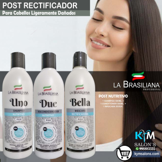 KIT: 1 UNO 500ml. + 1 DUE 500ml. + 1 BELLA 500gr. LA BRASILIANA CodLaBrasSBT