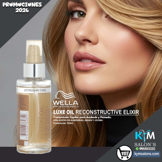 ACEITE DE ARGÁN 100ml. SP Luxe Oil Keratin Reestructurante WELLA CodSpOil