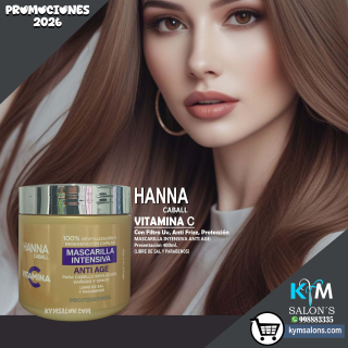 Vitamina C Hanna Caball Anti Age Mascarilla 400gr. CodHannvc
