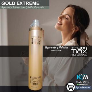 GOLD EXTREME SHAMPOO 1000ml. ITALIAN MAX CodItaliMG