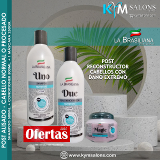 COMBO DAÑO EXTREMO 1 UNO + 1 DUE + 1 MÁGIC 250GR. LA BRASILIANA CodLaBrasSMT