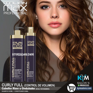 PACK CURLY FULL SHAMPOO 500ml. + CONDITIONER 300ml. ITALIAN MAX CodItacurly