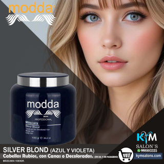 Máscara 1000gr. Silver Blond de Modda CodSilM