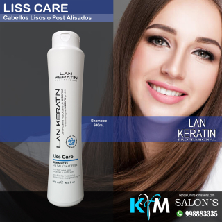 SHAMPOO 500ml. LAN KERATIN Liss Care CodLanLiss