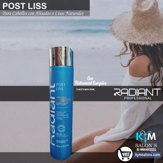 CONDITIONER 300ml. Radiant Post Liss Post Liss Smoothing CodRadPosL