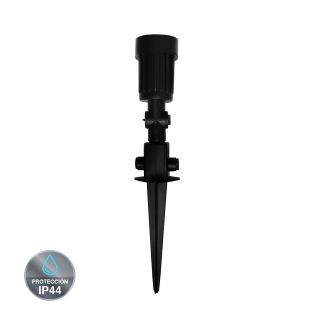 Estaca Par38 Máx.100W Hermético IP44 E27 Negro - No incluye bombillo