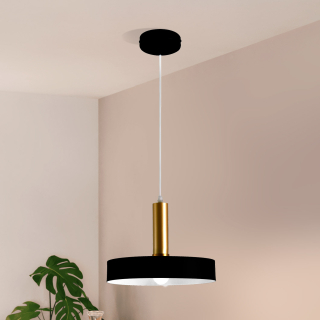 Colgante Beta Máx.40W E27 30cm Negro  - No incluye bombillo