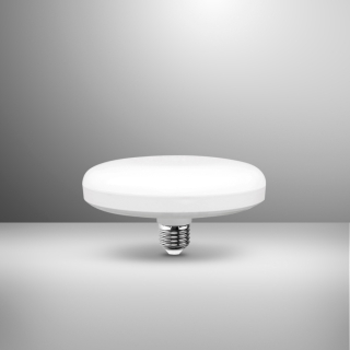 Bombillo Ufo 15W E27 14.3cm Blanco - Luz fría