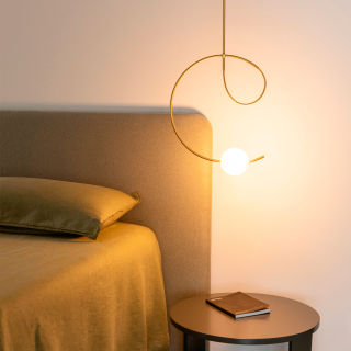 Colgante LED Viena 6W Gold - Luz cálida