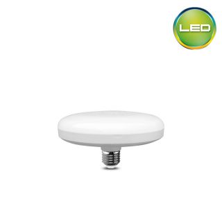Bombillo Ufo 15W E27 14.3cm Blanco - Luz fría