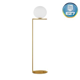 Lámpara De Pie Sam Máx.40W E27 IP20 Dorado  - No incluye bombillo