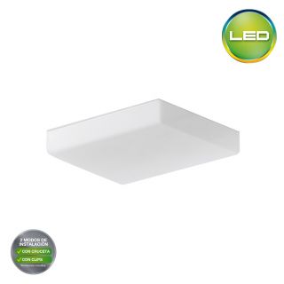 Panel 24W 16x16cm Sin borde - Luz fría