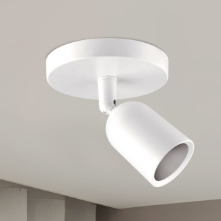 Spot GU10 Máx.50W Adosado Dirigible 14.5cm - No incluye Bombillo