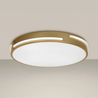 Plafón Nimbo LED 36W 40cm Dorado - Luz cálida