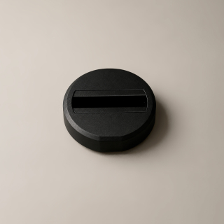 CANOPLA PARA PROYECTOR DE RIEL PLASTICO 10CM