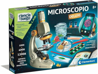 CLEMENTONI MICROSCOPIO SMART DELUXE DE 1200X