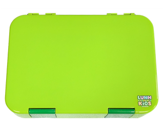 LONCHERA COLOR ENTERO VERDE