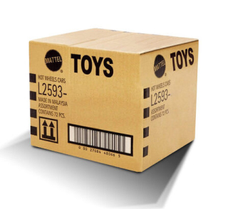 CAJA DE HOT WHEELS SELLADA X 72 UNIDADES