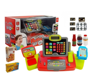 CAJA REGISTRADORA ROJA