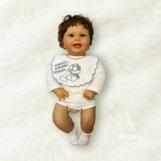 BEBE REALISTA RODRIGO JK 55 CM
