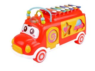 CARRITO XILOFONO MUSICAL - NARANJA