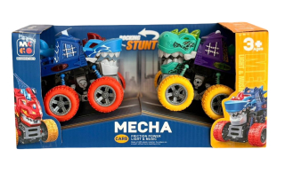 CARROS MONSTRUO MECHA DINO - PACK 2