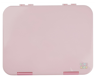 LONCHERA COLOR ENTERO ROSA PASTEL