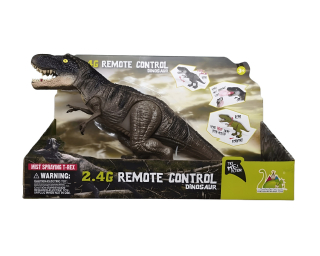 DINOSAURIO ACTION REX LUZ SONIDO Y HUMO A CONTROL REMOTO