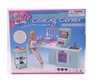 ACCESORIO DE MUÑECA - COCINA VERDE