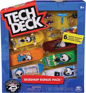 TECH DECK PACK X6