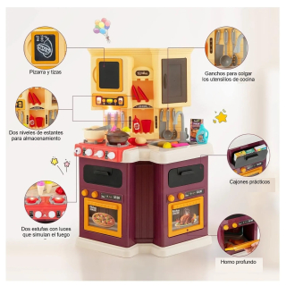 COCINA INTERACTIVA - TALENTED CHEFF 77PCS