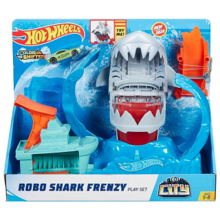 HOT WHEELS - PISTA ROBO TIBURON
