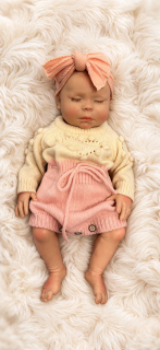 BEBE REBORN SILICONA CAMILA 45 CM