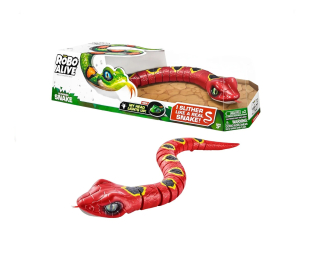 ROBO ALIVE ZURU - SERPIENTE ROBOTICA ROJA