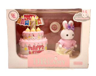 SET DE PERSONAJES DE CONEJOS - SET DE CUMPLEAÑOS