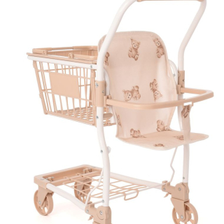 CARRITO DE COMPRAS CON ASIENTO PARA MUÑECA