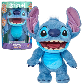 STITCH CHATTY PELUCHE ANIMATRONICO 50 REACCIONES