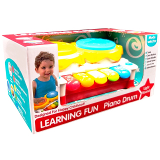 PIANO Y TAMBOR MUSICAL