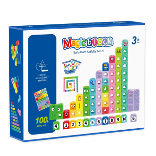 MAGIC BLOCKS - BLOQUES MAGICOS 100 PIEZAS EN CAJA