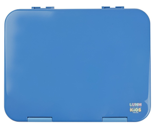 LONCHERA COLOR ENTERO AZUL PASTEL