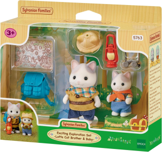 SYLVANIAN SET HERMANOS GATO EXPLORADOR