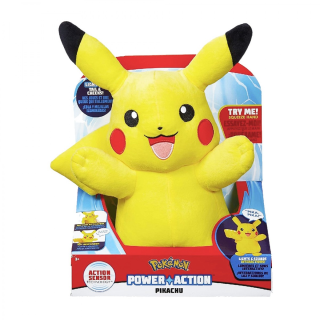 POKEMON - PELUCHE DE PIKACHU CON LUCES Y SONIDOS