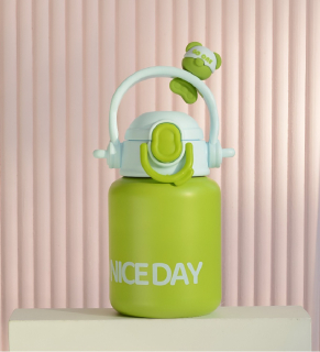 TERMO DE ACERO Y EXTERIOR DE PLASTICO TEEN 550 ML