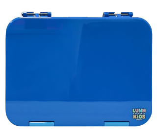 LONCHERA COLOR ENTERO AZUL