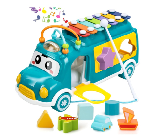 CARRITO XILOFONO MUSICAL - VERDE