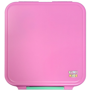LONCHERA TIPO BENTO COLOR ROSA